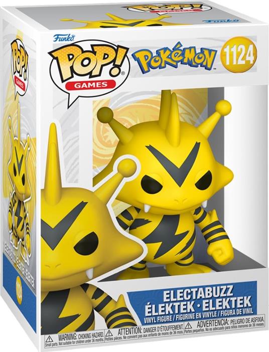 FUNKO POP GAMES : POKEMON - ELECTABUZZ 1124