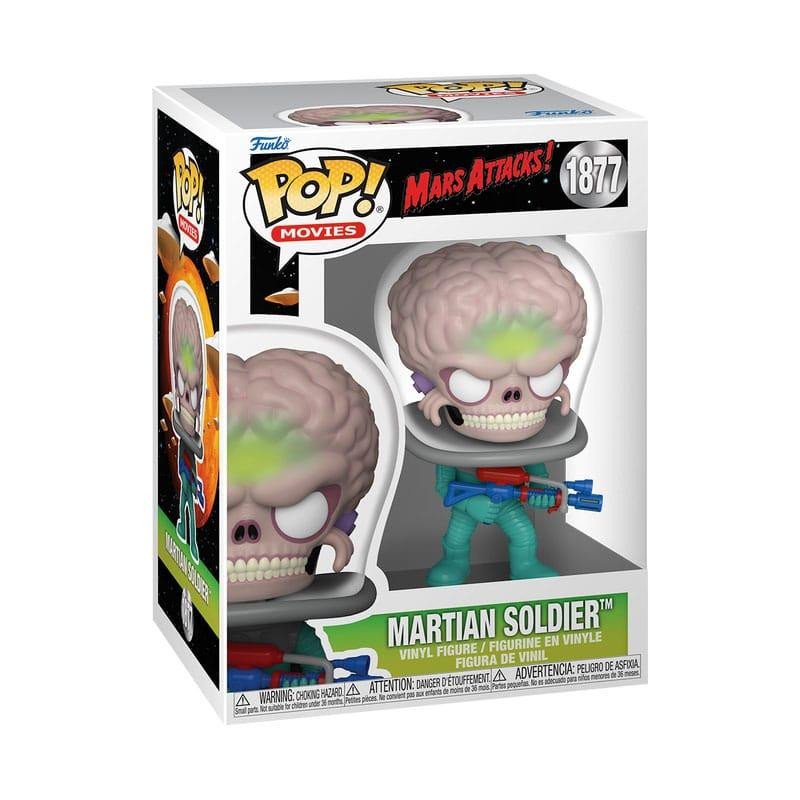 FUNKO POP MOVIES : MARS ATTACK - MARTIAN SOLDIER 1877