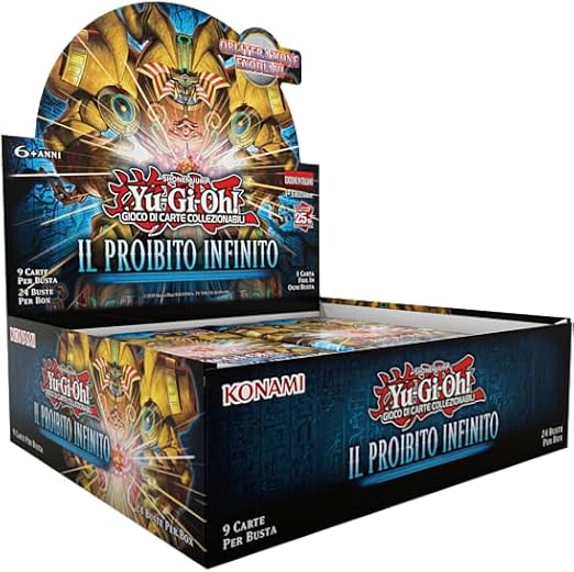 YU GI OH - IL PROIBITO INFINITO BOX 24 BUSTE - (ITA)