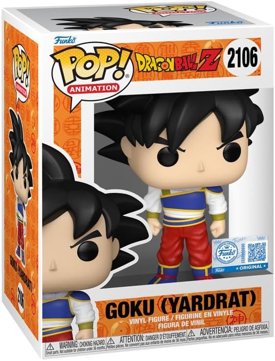 FUNKO POP ANIMATION : DRAGON BALL Z - GOKU YARDRAT 2106 EXCLUSIVE