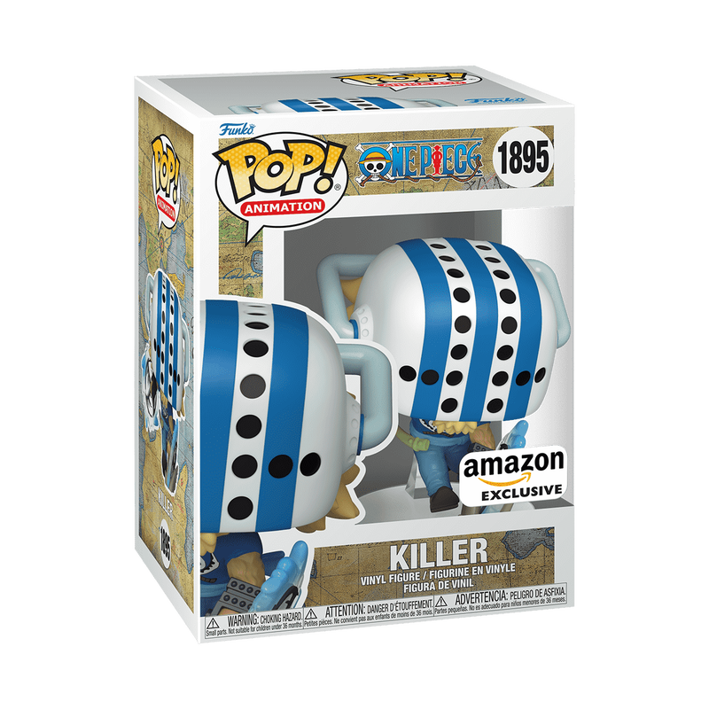 FUNKO POP ANIMATION : ONE PIECE - KILLER 1895 AMAZON EXCLUSIVE