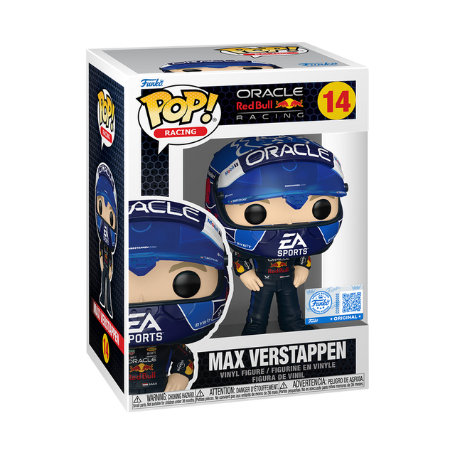 FUNKO POP RACING : RED BULL RACING - MAX VERSTAPPEN 14 EXCLUSIVE