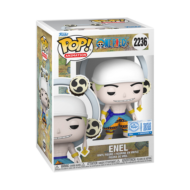 FUNKO POP ANIMATION : ONE PIECE - ENEL 2236 EXCLUSIVE BUNDLE CHASE