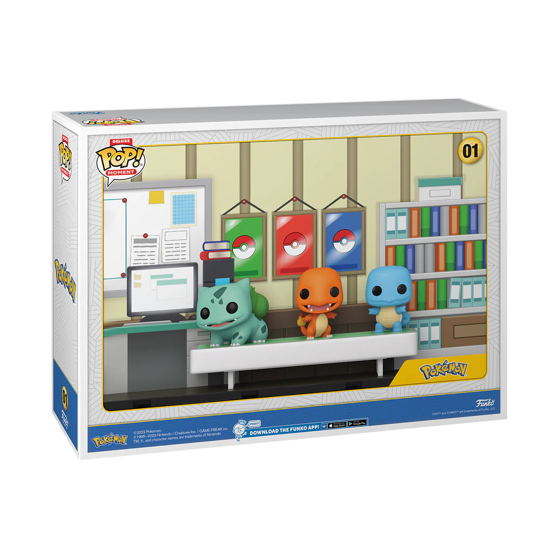 Funko Pop Moments Deluxe 01 - Pokemon Starter 1996 - POKEMON