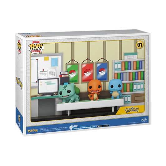 Funko Pop Moments Deluxe 01 - Pokemon Starter 1996 - POKEMON