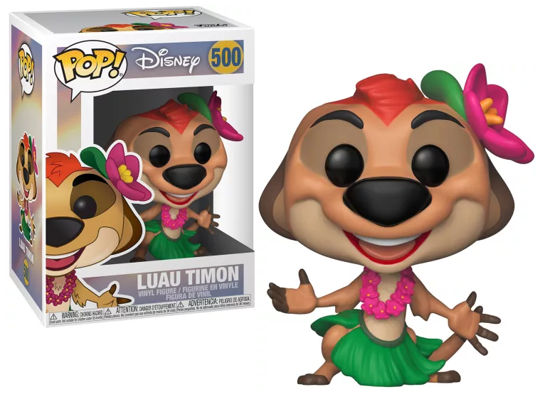 Funko Pop DISNEY - The Lion King - POP 500 - Luau Timon