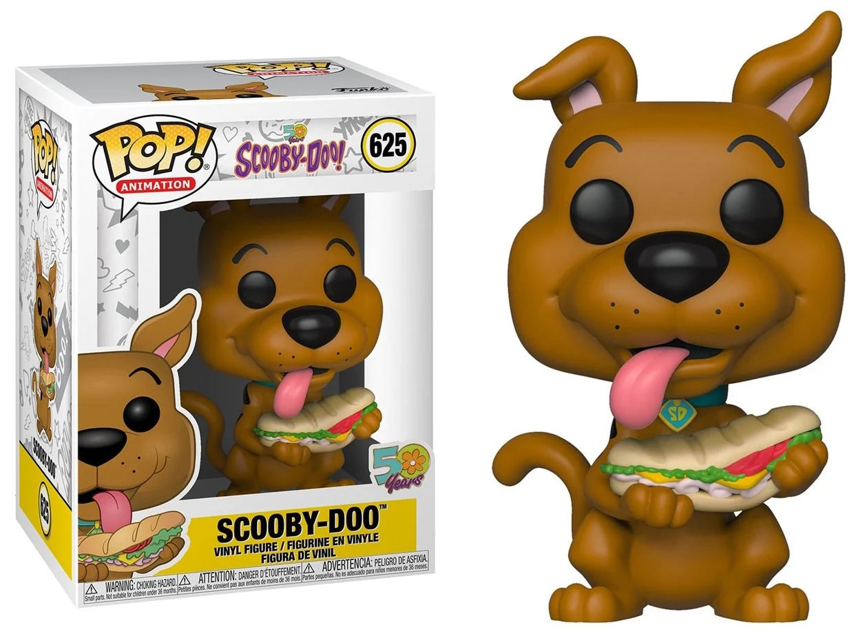 Funko Pop Animation 625 - Scooby Doo With Sandwich - Scooby Doo 50th Anniversario