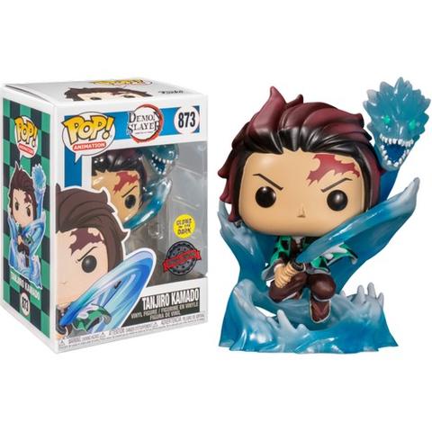 Funko Pop DEMON SLAYER - Pop 873 - Tanjiro Kamado GITD Special Edition