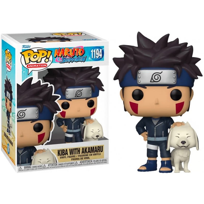 Funko Pop NARUTO - POP 1194 - Kiba w/Akamaru