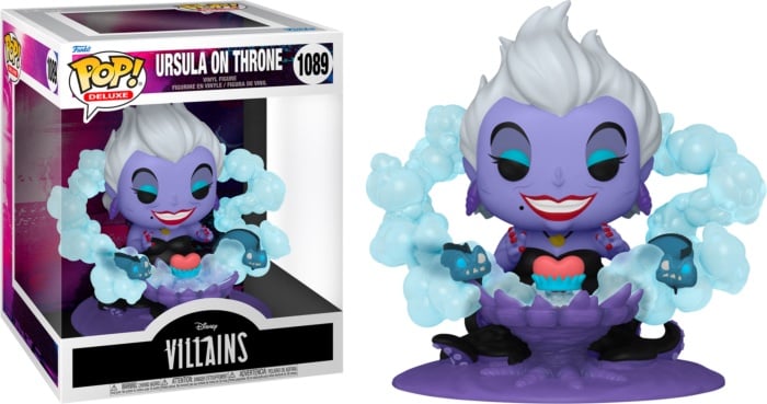 Funko Pop DISNEY Villains - POP Deluxe 1089 - Ursula on Throne