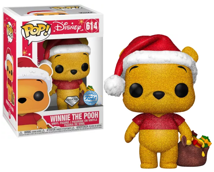 Funko Pop DISNEY - POP Disney 614 -Winnie The Pooh "Holiday" (Diamond Glitter)