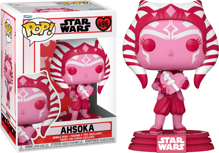 Funko Pop Valentine 496 - Ahsoka - Star Wars