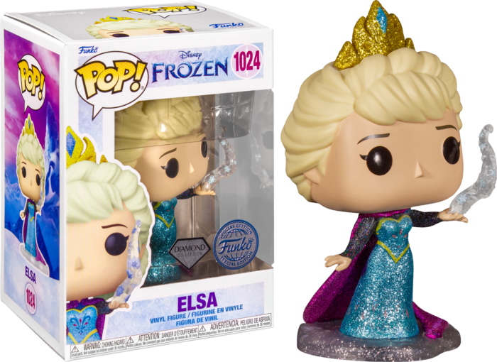 Funko Pop ULTIMATE PRINCESS - POP Disney 1024 - Elsa (DGLT)
