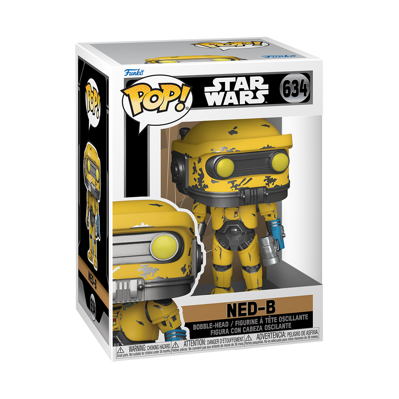 Funko Pop OBI-WAN KENOBI - POP 634 - Ned-B