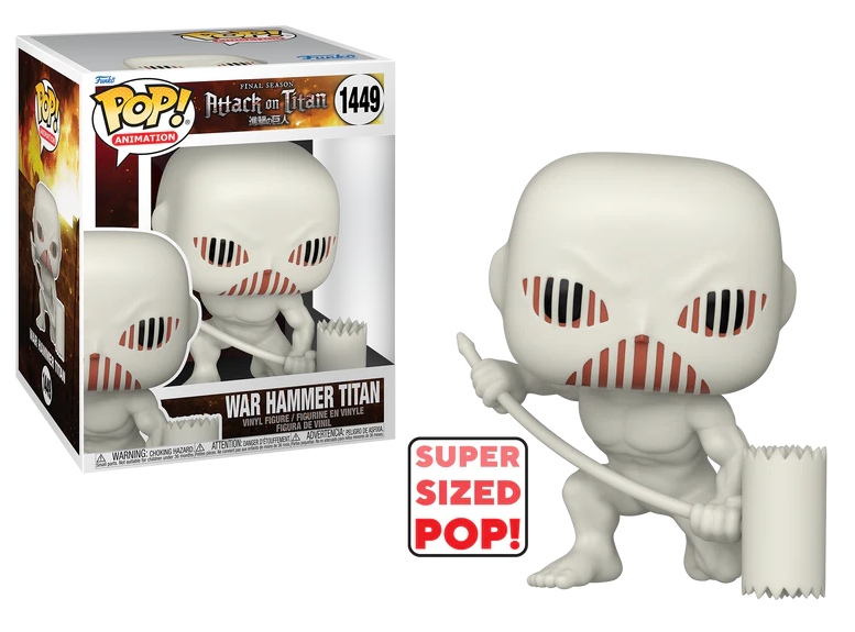 Funko Pop ATTACK ON TITAN - POP Super 6'' 1449 - War Hammer Titan