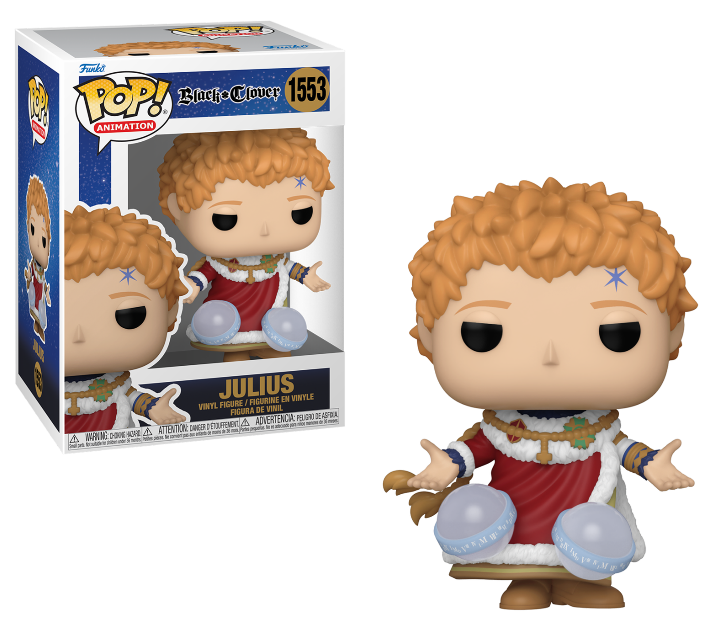 Funko Pop BLACK CLOVER - POP Animation 1553 - Julius