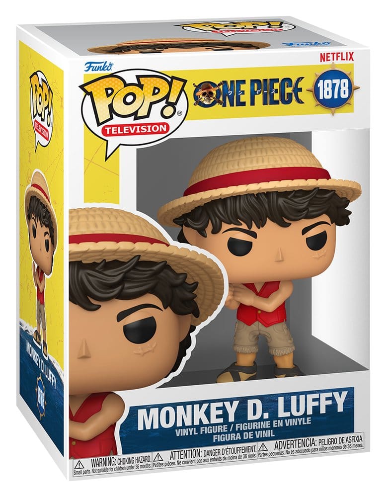 FUNKO POP ANIMATION : ONE PIECE - MONKEY D. LUFFY 1878 (NETFLIX)