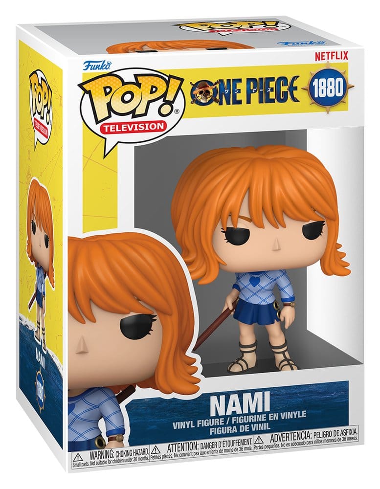 FUNKO POP ANIMATION : ONE PIECE - NAMI 1880 (NETFLIX)