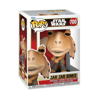 Funko Pop STAR WARS 1 - POP Star Wars 700 - Jar Jar Binks with Booma Balls