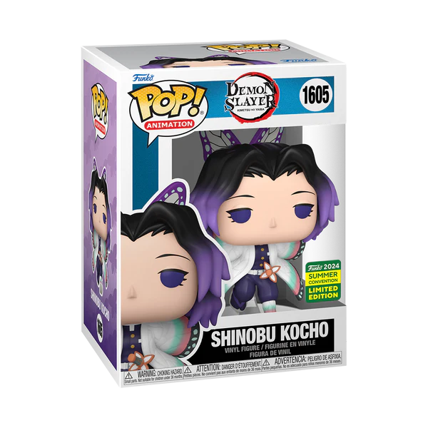 Funko Pop Animation 1605 - Shinobu Kocho - DEMON SLAYER (Summer Convention Edition)