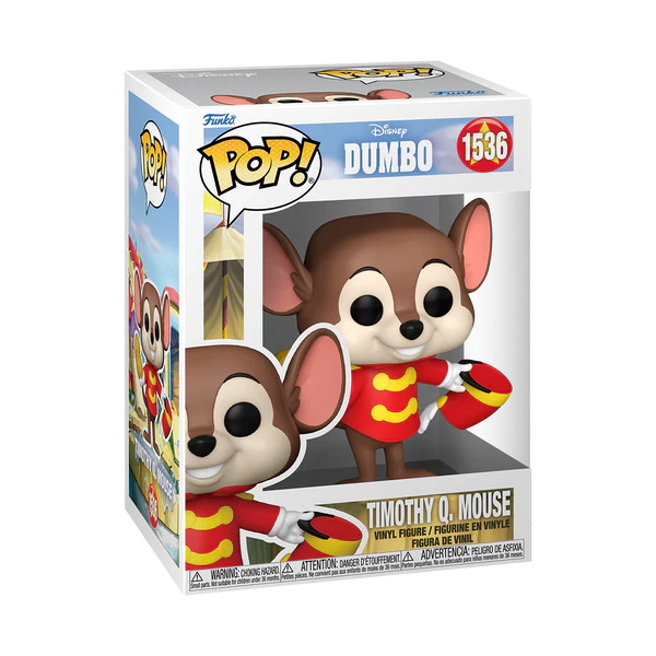 Funko Pop DUMBO - POP Disney 1536 - Thimothy Q.Mouse