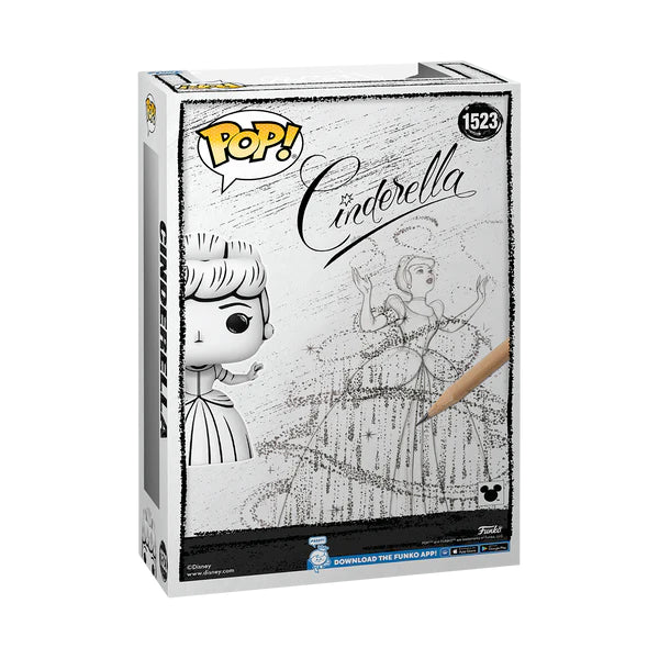 Funko Pop Cover 1523 - Cinderella (Sketch) - Disney