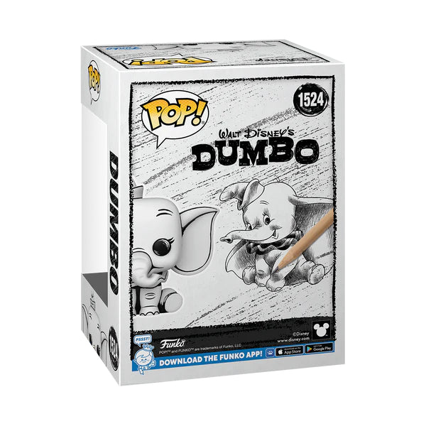 Funko Pop 1524 - Dumbo Sketch - Disney