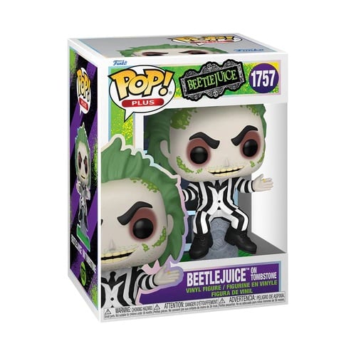 Funko Pop BEETLEJUICE - POP Plus 1757 - Beetlejuice with tombstone