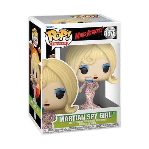 FUNKO POP MOVIES : MARS ATTACK - MARTIAN SPY GIRL 1876