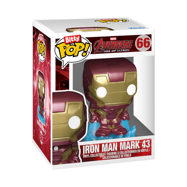 Bitty Pop Bitty Bot - Hulkbuster with Iron Man - Marvel 6"