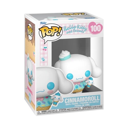 Funko Pop HELLO KITTY - POP Sanrio 100 - Cinnamoroll with ice cream