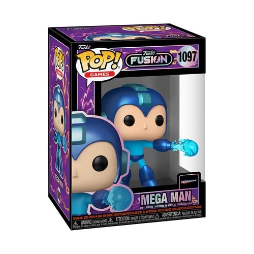 FUNKO POP GAMES : FUSION - MEGA MAN 1097 BUNDLE CHASE