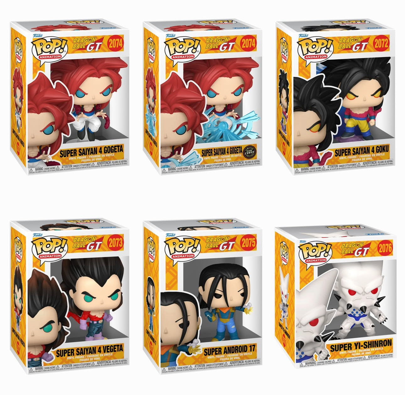 FUNKO ANIMATION: BUNDLE DRAGON BALL GT - FULL SET