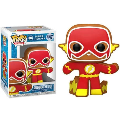 FUNKO POP HEROES : SUPER HEROES - GINGERBREAD THE FLASH 447
