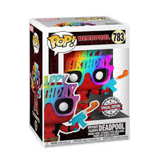 FUNKO POP MARVEL : DEADPOOL - BIRTHDAY GLASSES DEADPOOL 783 SPECIAL EDITION