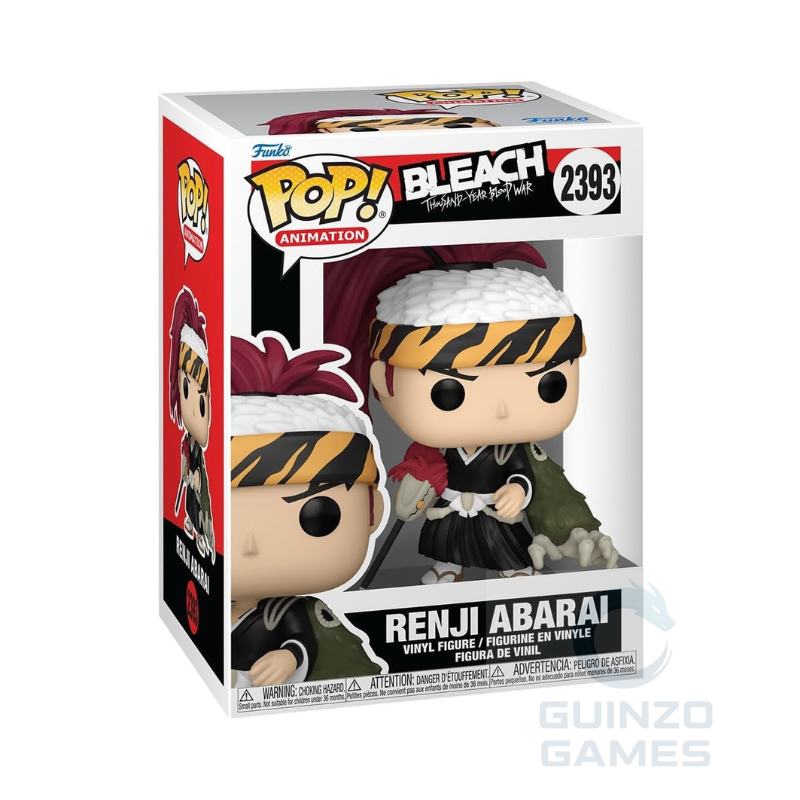 Funko POP Bleach, figurina in vinile Renji Abarai 2393 (Bankai) con posa
