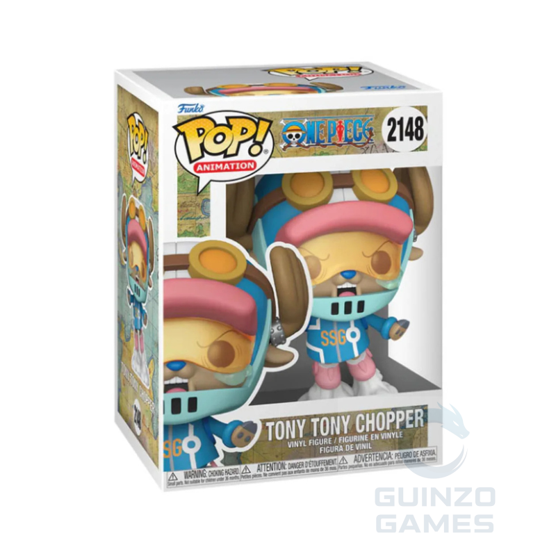 Figura Funko POP Animation One Piece con Chopper, confezione vista frontale