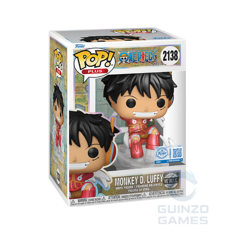 Funko Pop! figurina vinile metallica di Monkey D. Luffy 2138 in scatola
