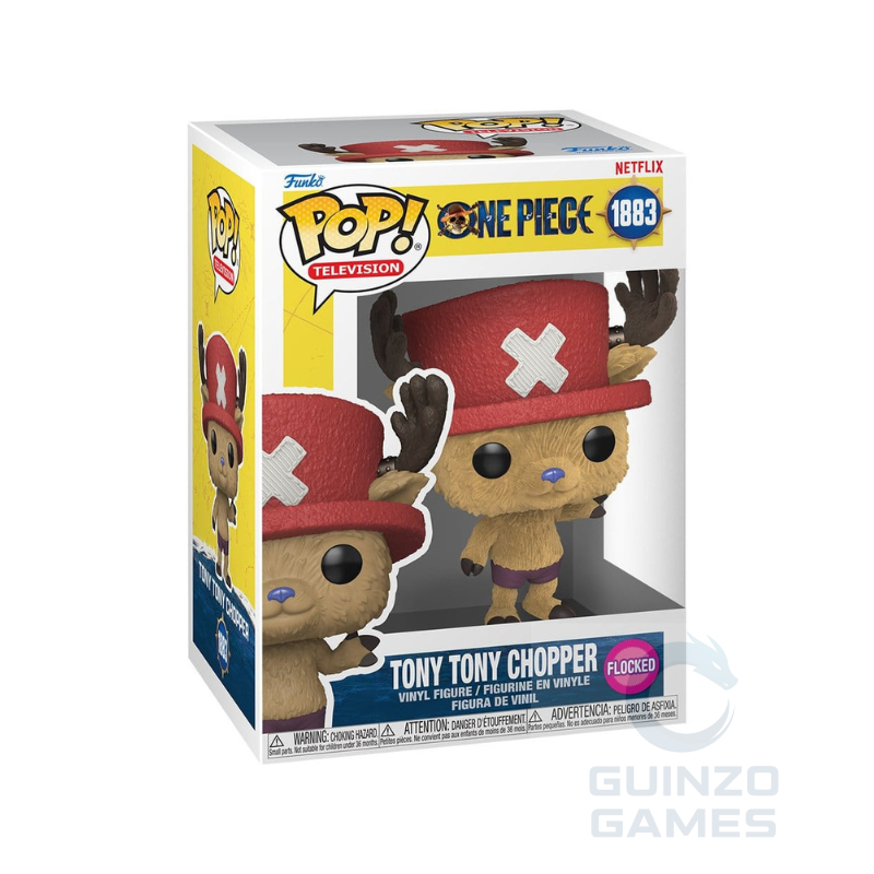 Funko Pop! Tony Tony Chopper 1883 flocked, confezione da collezione