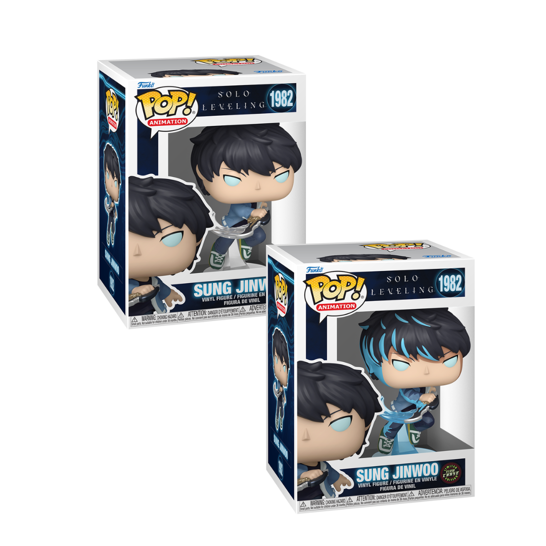 FUNKO ANIMATION: SOLO LEVELING - SUNG JINWOO 1982 BUNDLE CHASE