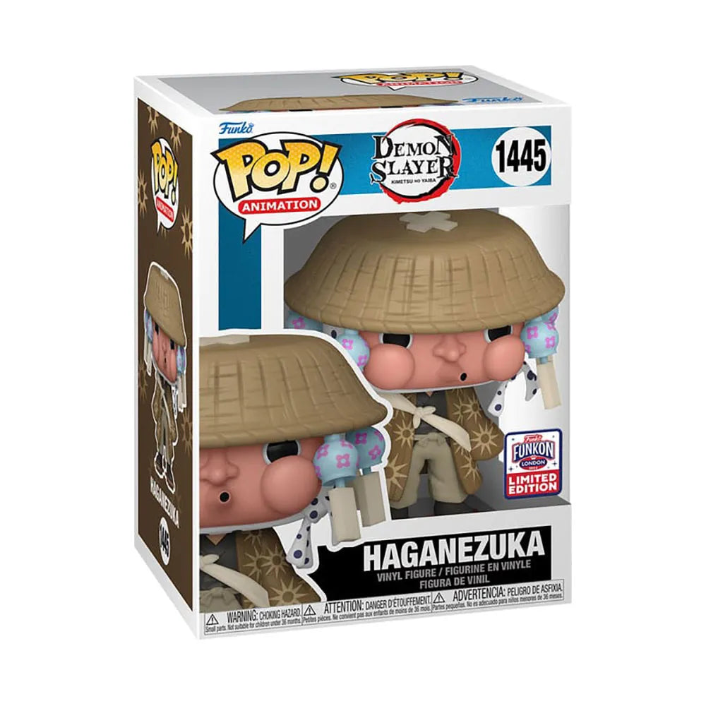 FUNKO POP ANIMATION : DEMON SLAYER - HAGANEZUKA 1445 FUNKON LONDON 2024 LIMITED EDITION