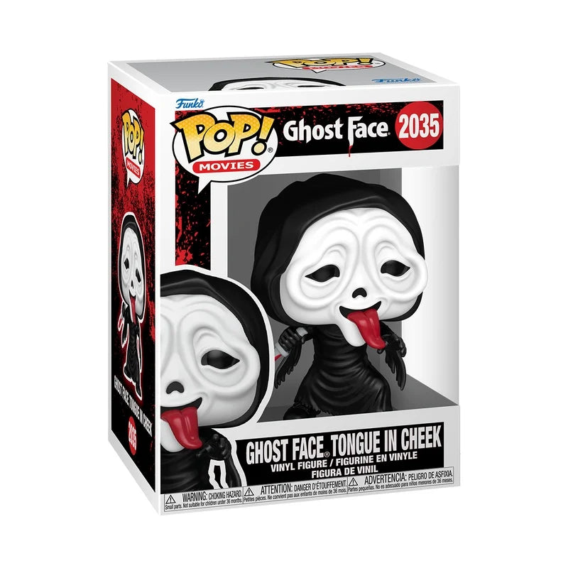 FUNKO POP MOVIES : GHOST FACE - GHOST FACE WITH TONGUE 2035