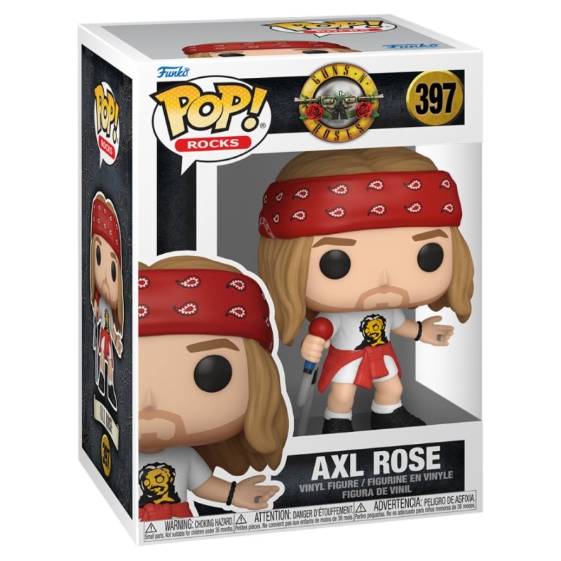 FUNKO POP ROCKS : GUNS N ROSES - AXL ROSE 50
