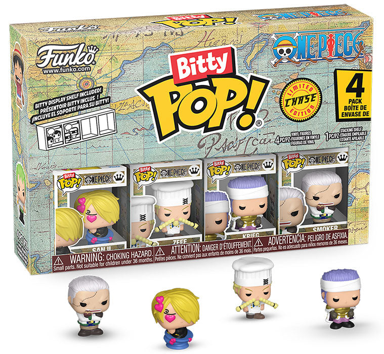 FUNKO BITTY: ONE PIECE - 4 PACK SANJI
