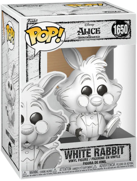 FUNKO POP: DISNEY - WHITE RABBIT 1650 (SKETCH)