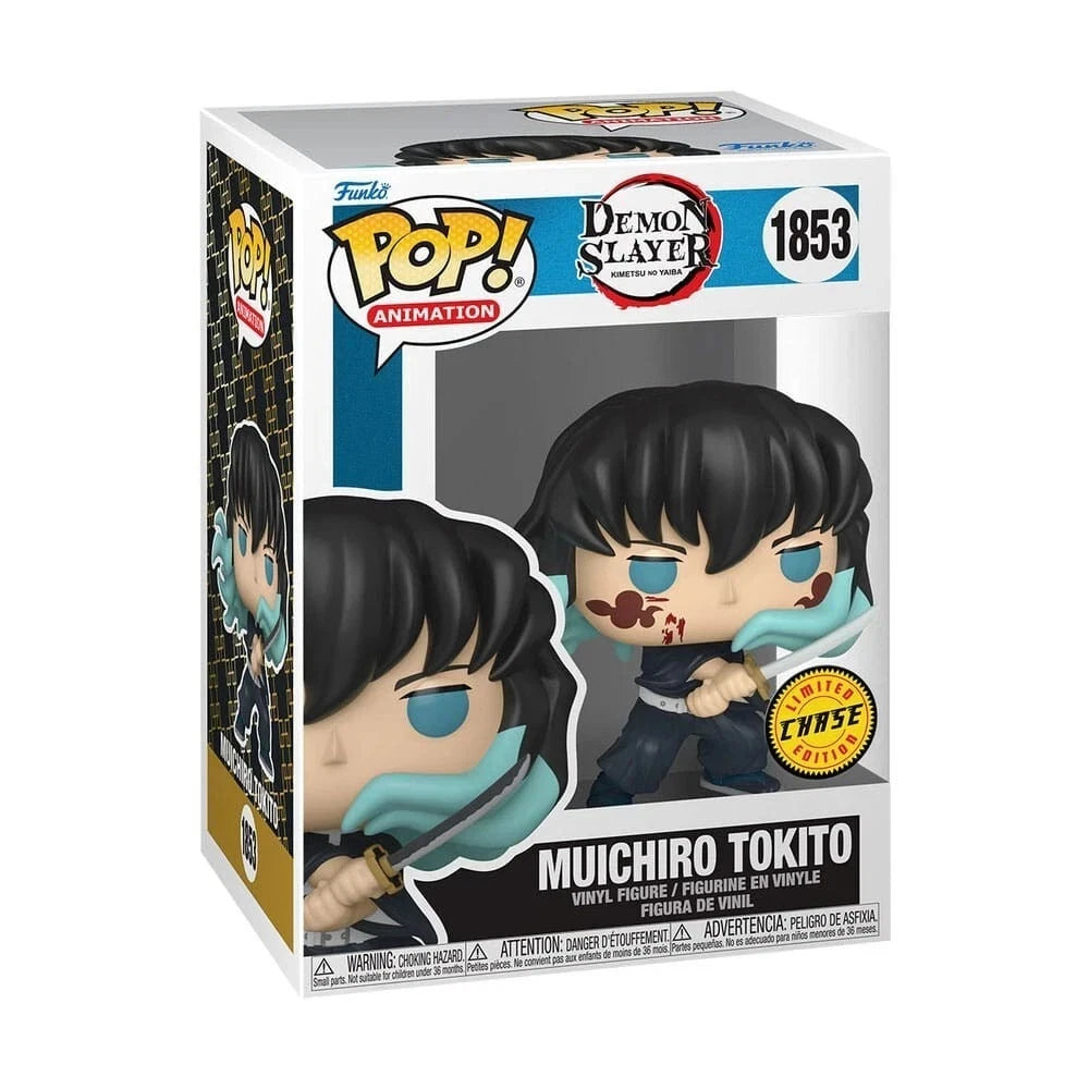 FUNKO POP ANIMATION : DEMON SLAYER - MUICHIRO TOKITO 1853 CHASE