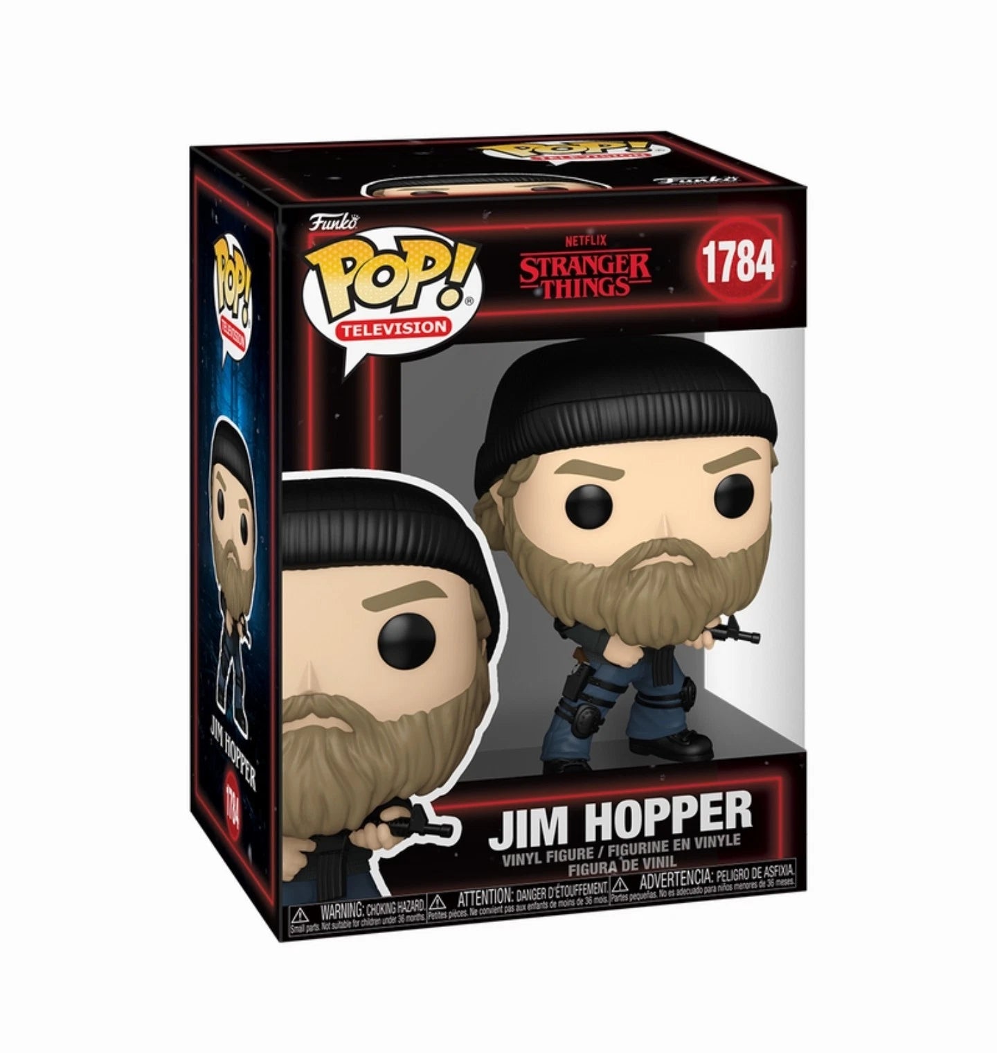 FUNKO POP TELEVISION : STRANGER THINGS - JIM HOPPER 1784
