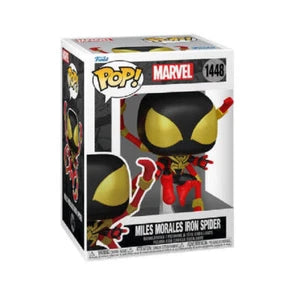 FUNKO POP : MARVEL - MILES MORALES IRON SPIDERMAN 1448 BUNDLE CHASE
