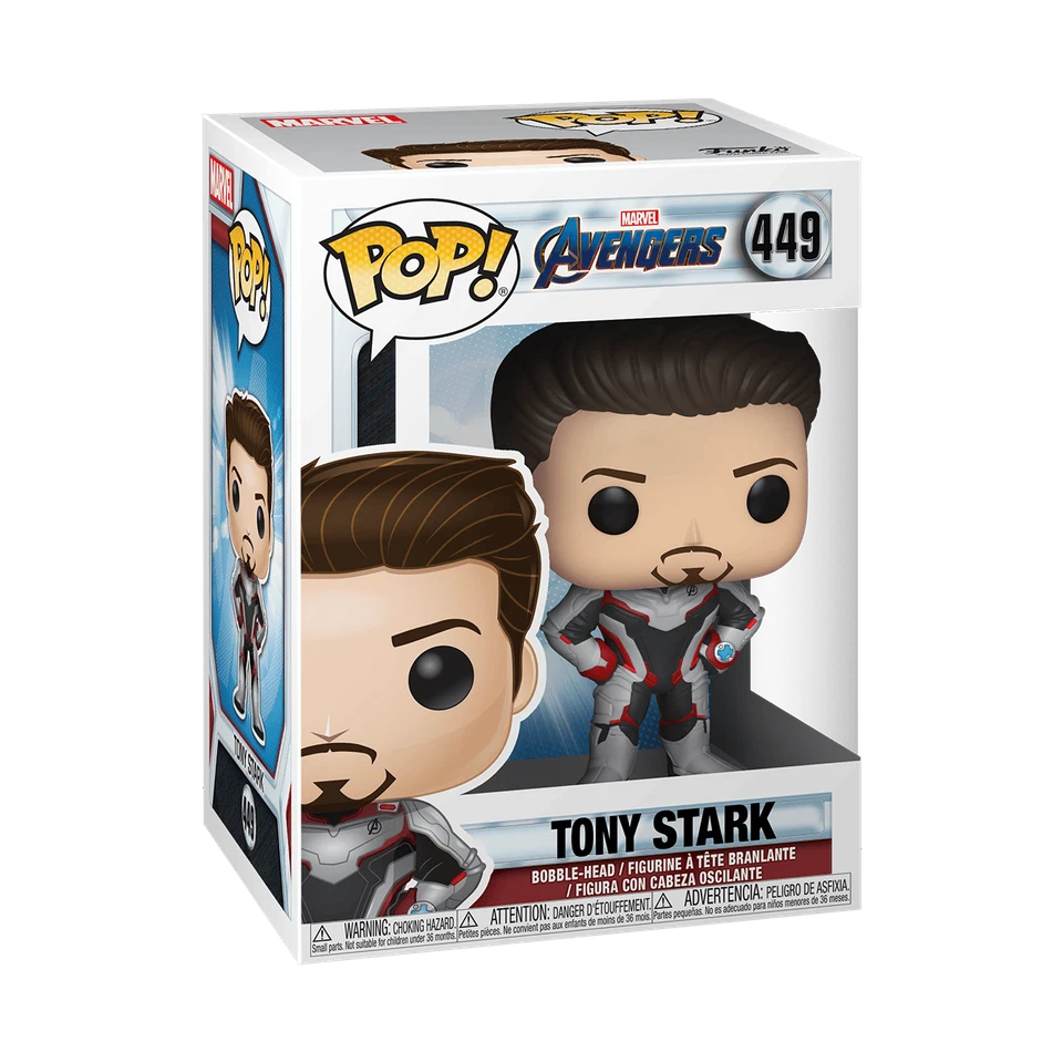 FUNKO POP MARVEL STUDIOS : AVENGERS - TONY STARK 449