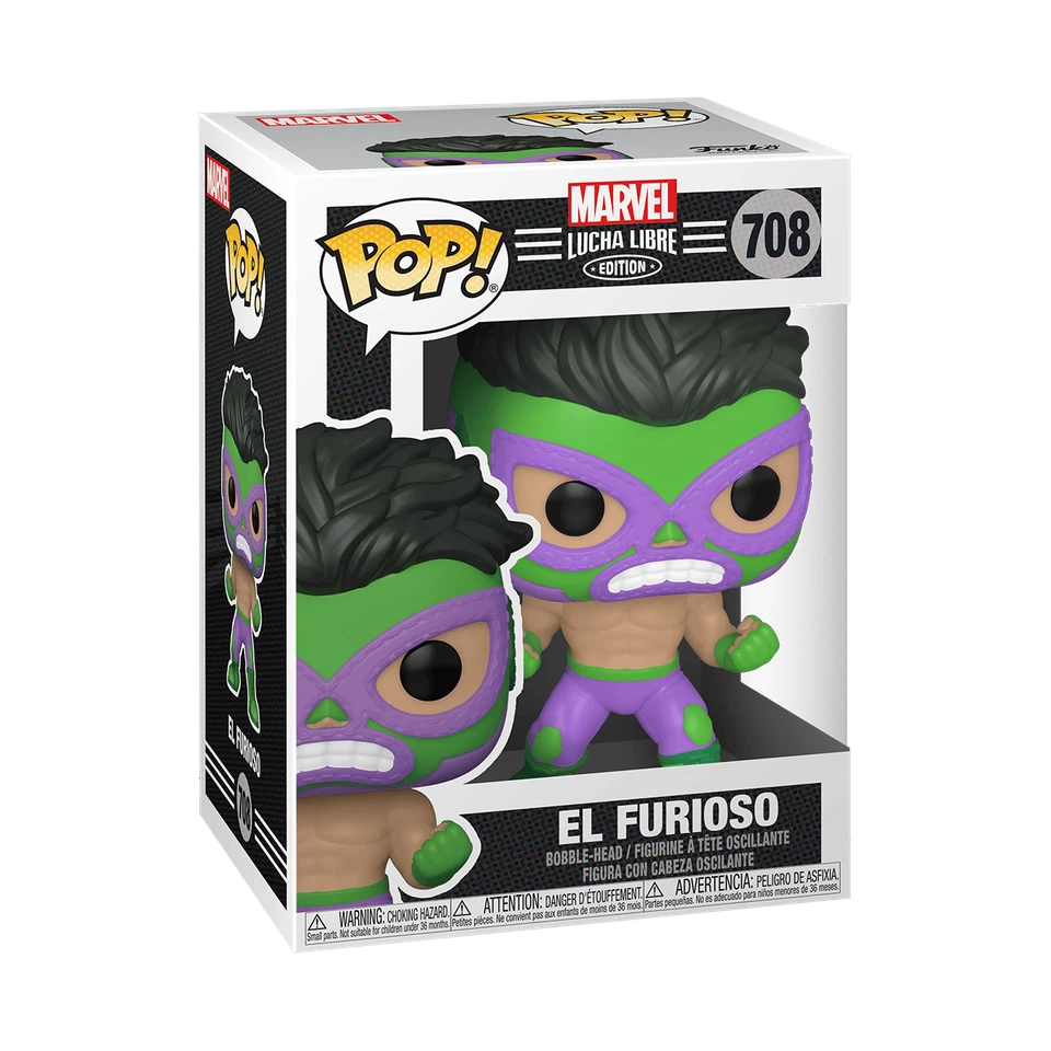 FUNKO POP MARVEL : LUCHA LIBRE - EL FURIOSO 708